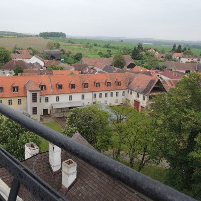 19 - pohled z věže k Hájku