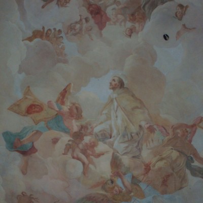 strop planderské kaple