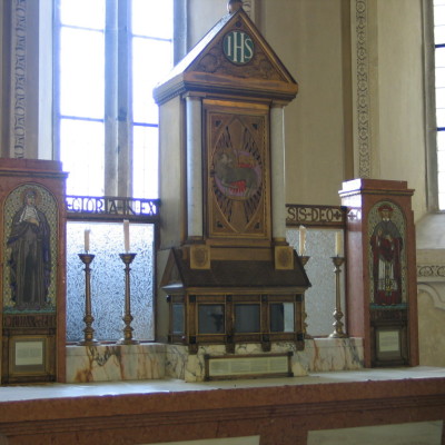 secesní oltář