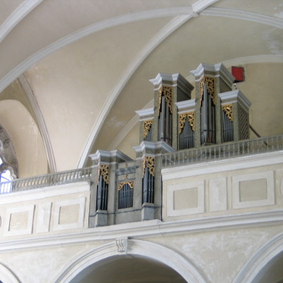varhany klášterního kostela