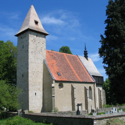 Lidéřovice - kostel