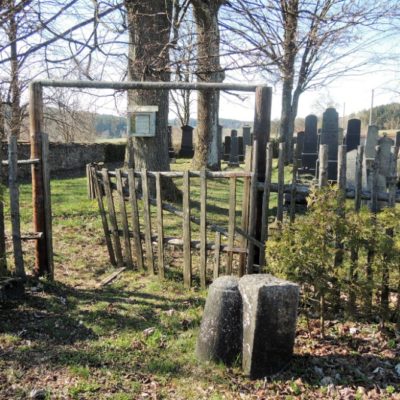 Nová Bystřice - židovský hřbitov