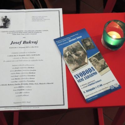 In memoriam - Josef Bukvaj