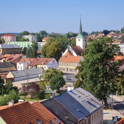 Pohled na Třešť